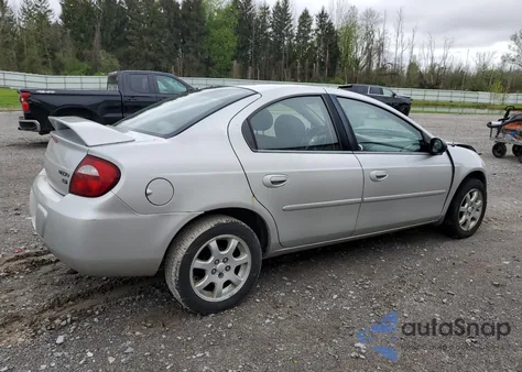 2005 Dodge Neon Sxt z USA, uszkodzony, nr VIN 1B3ES56C25D256947